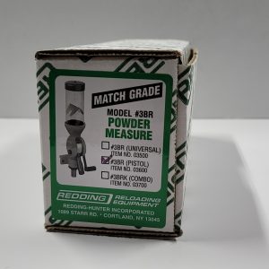 03600 Redding 3BR Match Grade Powder Measure  Pistol