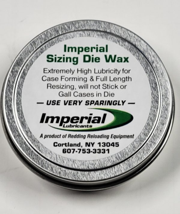 07600 Imperial Sizing Die Wax 2 ounce tin