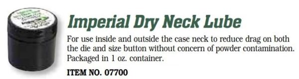 07700 Redding Imperial Dry Neck Lube 1 oz
