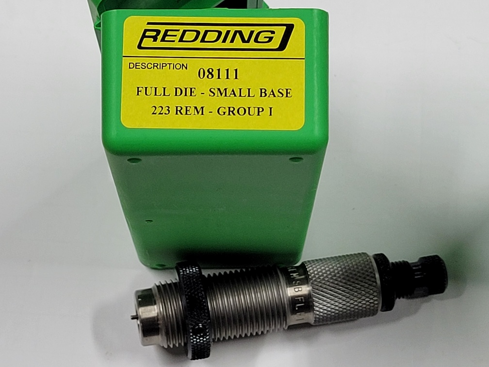 Redding 77111 Type-S Full Length Bushing Sizing Die – .223 Remington – Made In USA