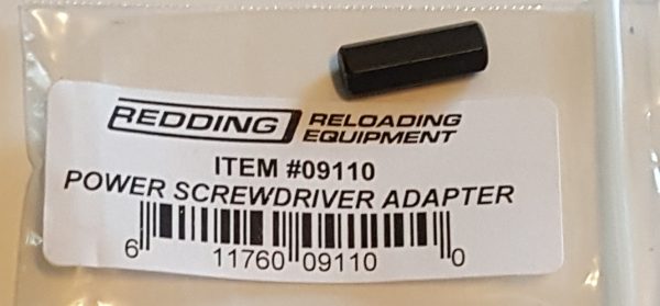 09110 Redding Power Screwdriver Adapter 8-32