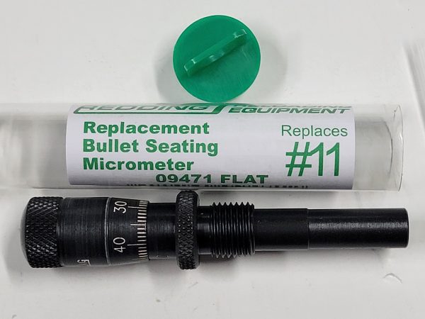 09471 Redding Bullet Seating Micrometer Replaces 01071 (11) FLAT
