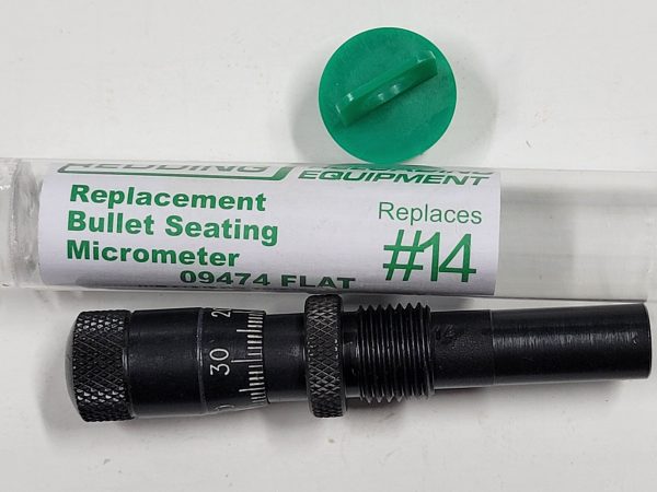 09474 Redding Bullet Seating Micrometer Replaces 01074 (14) FLAT