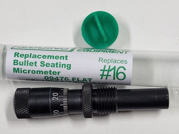 09476 Redding Bullet Seating Micrometer Replaces 01076 (16) FLAT