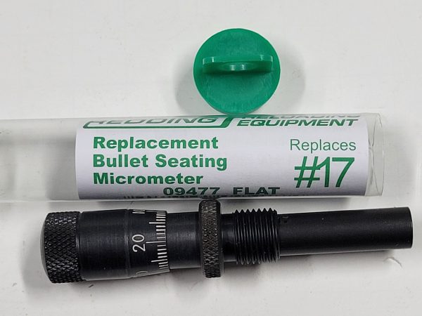 09477 Redding Bullet Seating Micrometer Replaces 01077 (17) FLAT