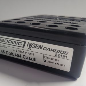 88191 Redding NxGEN 3-Die Set 45 Colt / 454 Casull