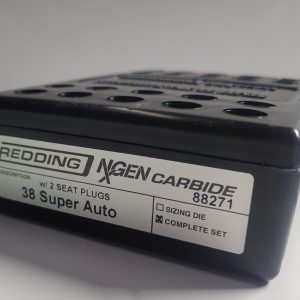 88271 Redding NXGen Carbide 3-Die Set 38 Super Auto