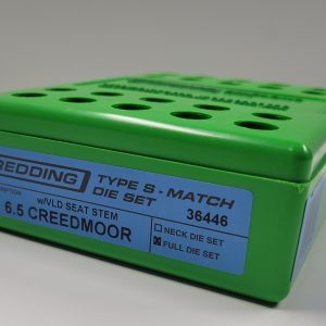 36446 Redding Type-S Match Bushing Full Die Set 6.5 CREEDMOOR