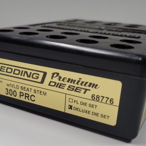 68776 Redding 3-Die PREMIUM Deluxe Die Set 300 PRC