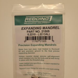 21505 Redding 0.2210 Expanding Mandrel (.22 Cal)