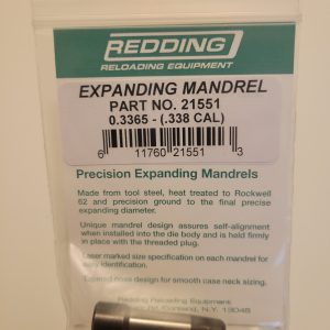 21551 Redding 0.3365 Expanding Mandrel (.338 Cal)