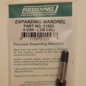 21553 Redding 0.3355 Expanding Mandrel (.338 Cal)