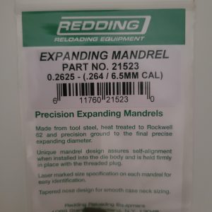 21523 Redding 0.2625 Expanding Mandrel (.264 Cal / 6.5mm)