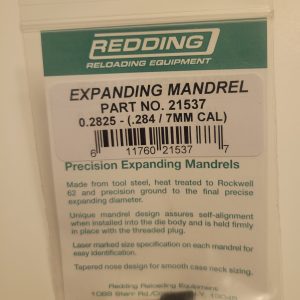 21537 REDDING 0.2825 EXPANDING MANDREL (.284/7MM CAL)