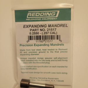 21517 Redding 0.2550 Expanding Mandrel (.257 Cal)