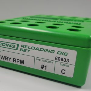 80933 Redding 2-Die Full Length Die Set 25 Weatherby RPM