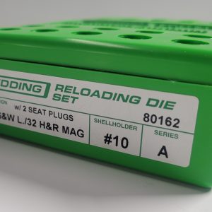 80162 Redding 3-Die Full Length Die Set 32 S&W Long H&R Magnum