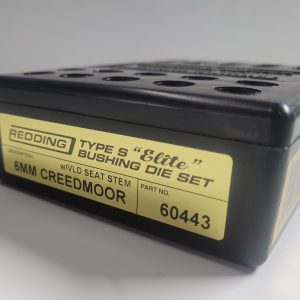 60443 Redding Type-S Elite Bushing Die Set 6mm Creedmoor