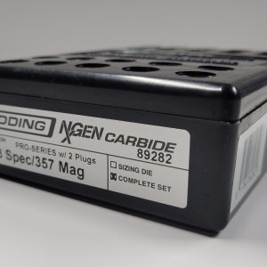 89282 Redding NxGEN Carbide PRO SERIES Die Set 38 SPL 357 Mag