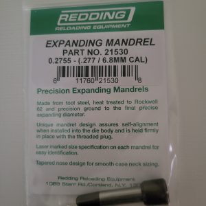 21530 Redding 0.2755 Expanding Mandrel (.277 Cal / 6.8mm)