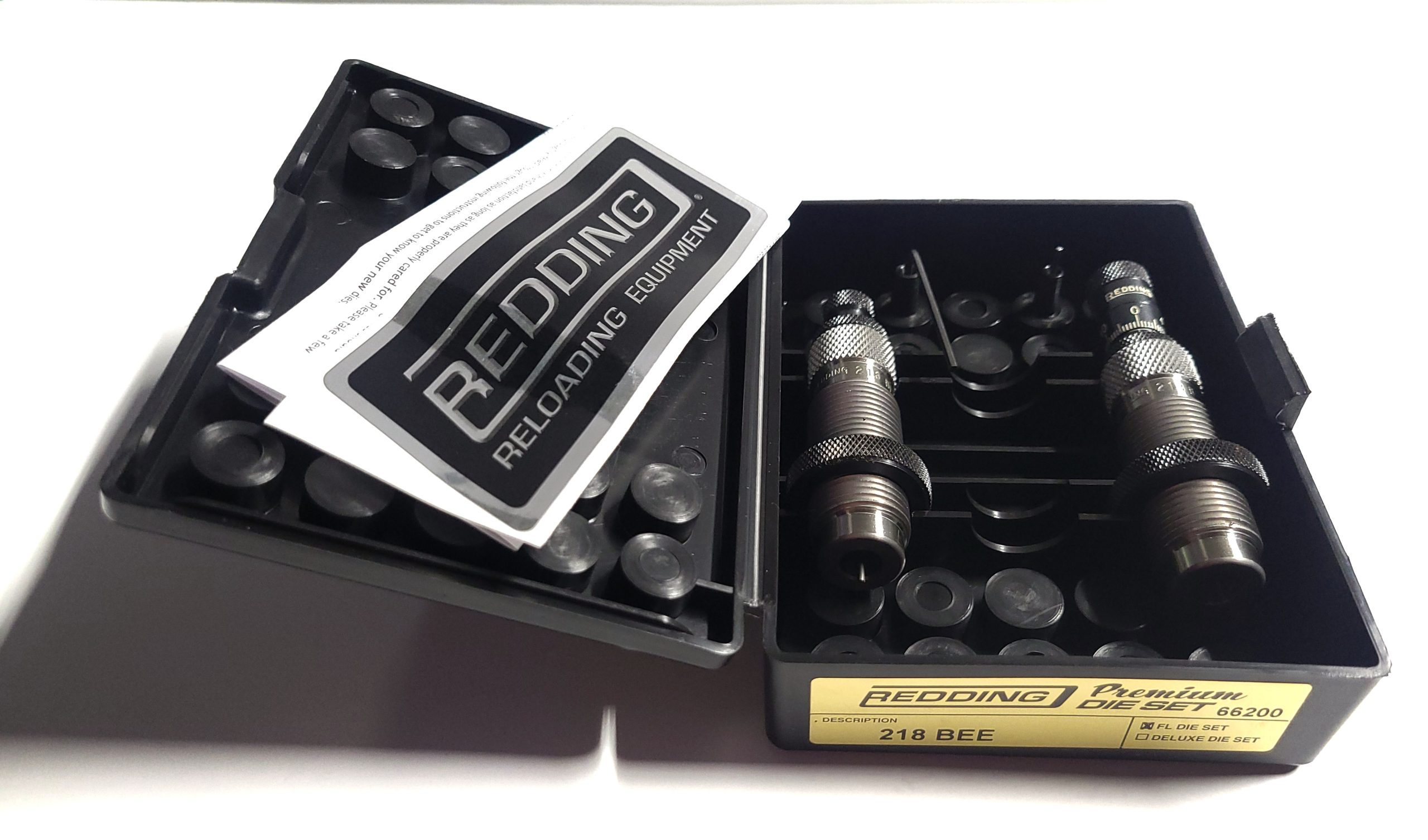 66200 Redding 2-Die PREMIUM FL Die Set 218 BEE