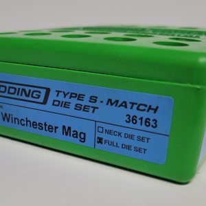 36163 Redding Type-S Full Length Bushing Die Set 338 Winchester Magnum
