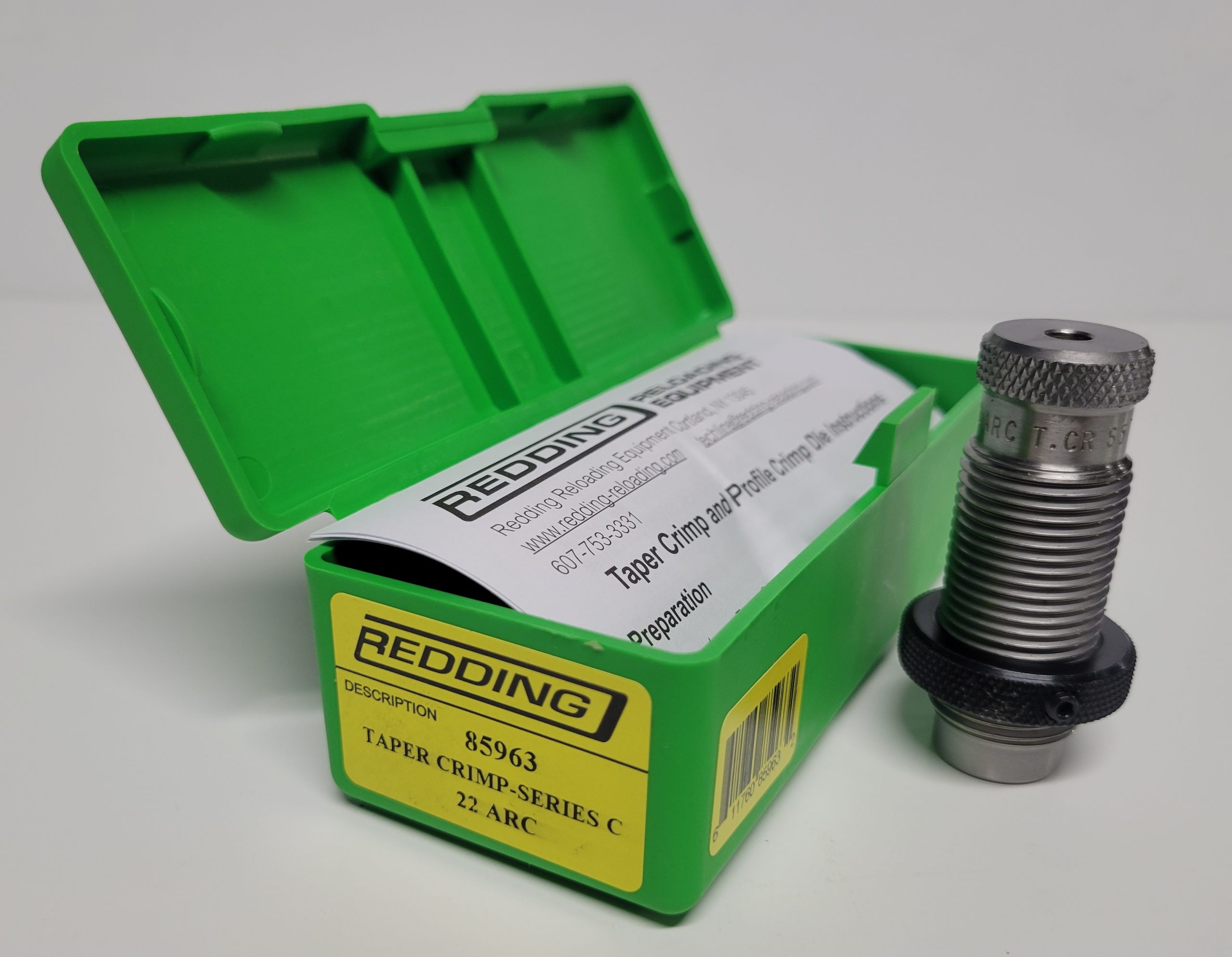 85963 Redding Taper Crimp Die 22 ARC