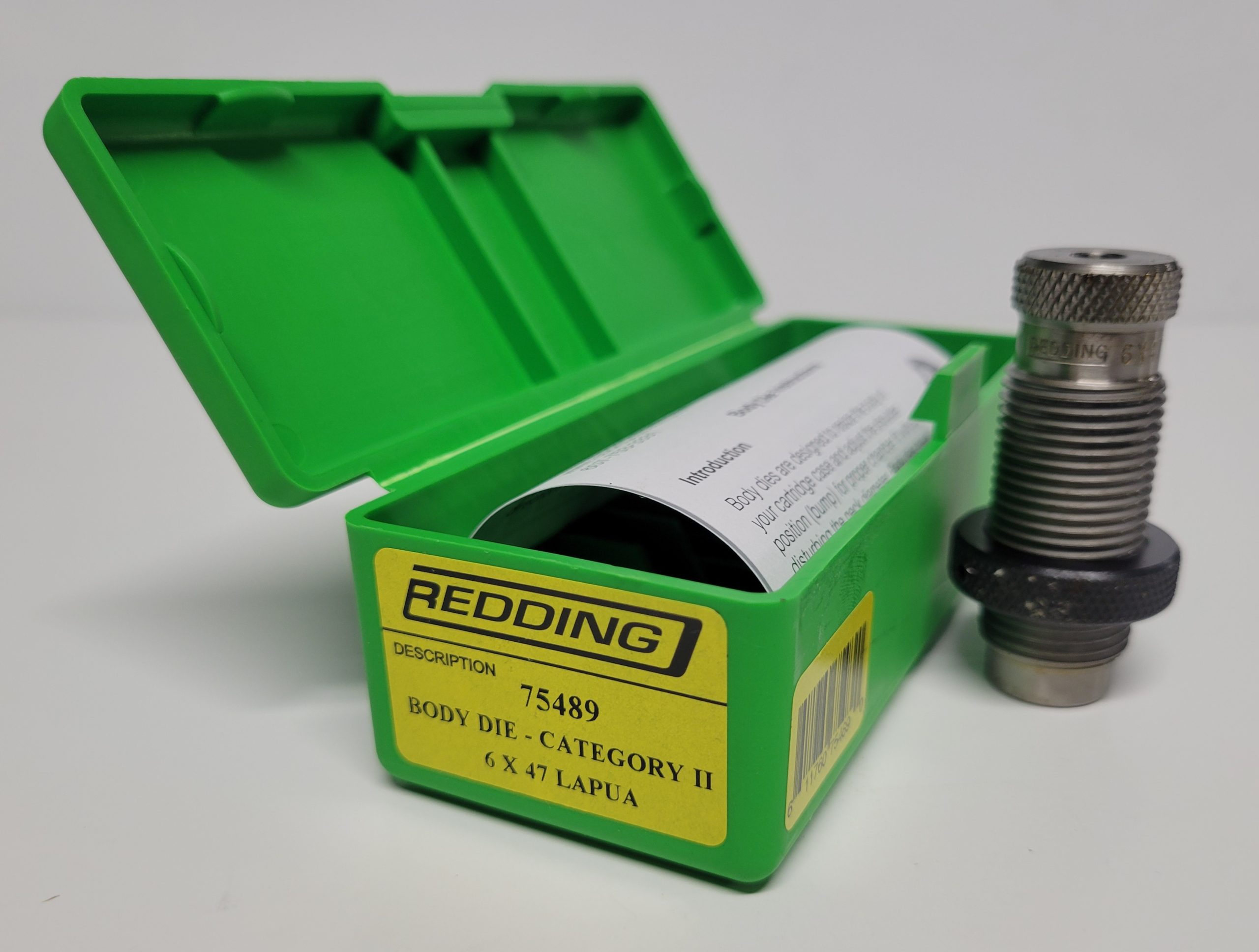 75489 Redding Body Sizing Die 6 x 47 Lapua