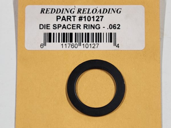 10127 Redding Die Spacer .062" (No Crimp)