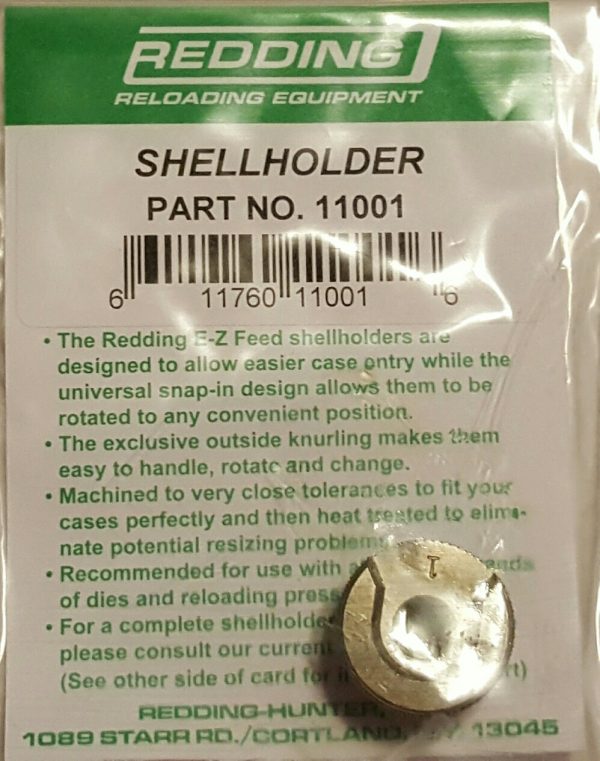 11001 Redding E-Z Feed Shellholder # 1