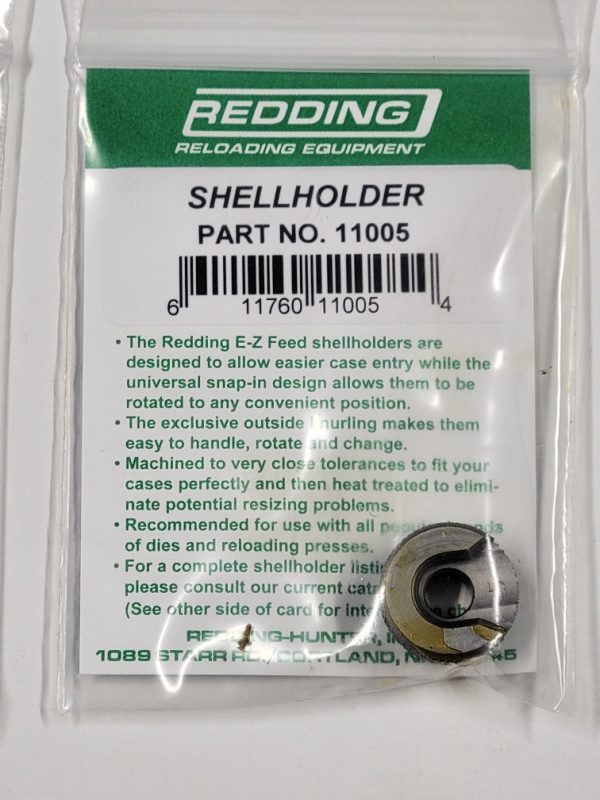 11005 Redding E-Z Feed Shellholder # 5