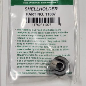 11007 Redding E-Z Feed Shellholder # 7