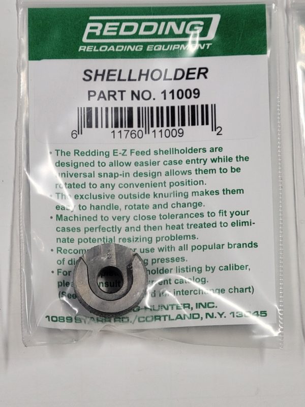 11009 Redding E-Z Feed Shellholder # 9