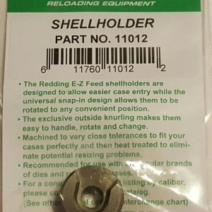 11012 Redding E-Z Feed Shellholder # 12