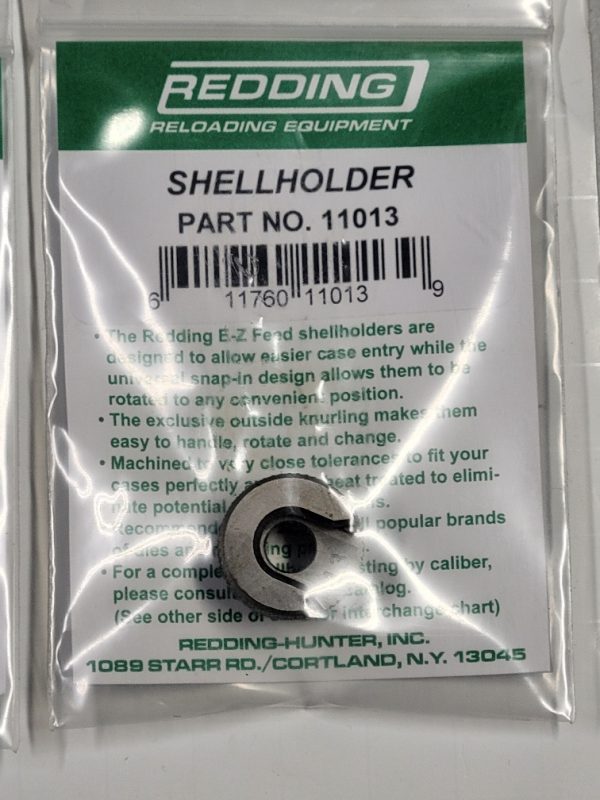 11013 Redding E-Z Feed Shellholder # 13