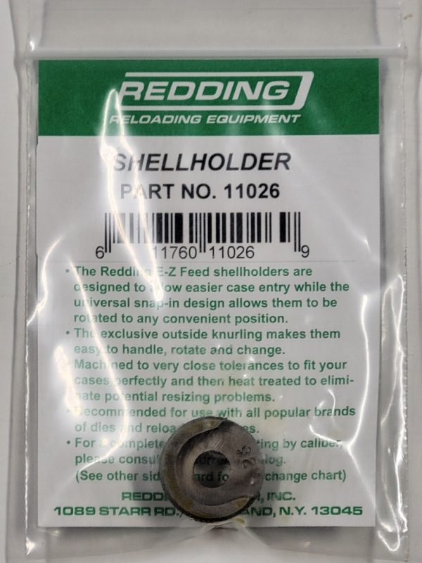 11026 Redding E-Z Feed Shellholder # 26