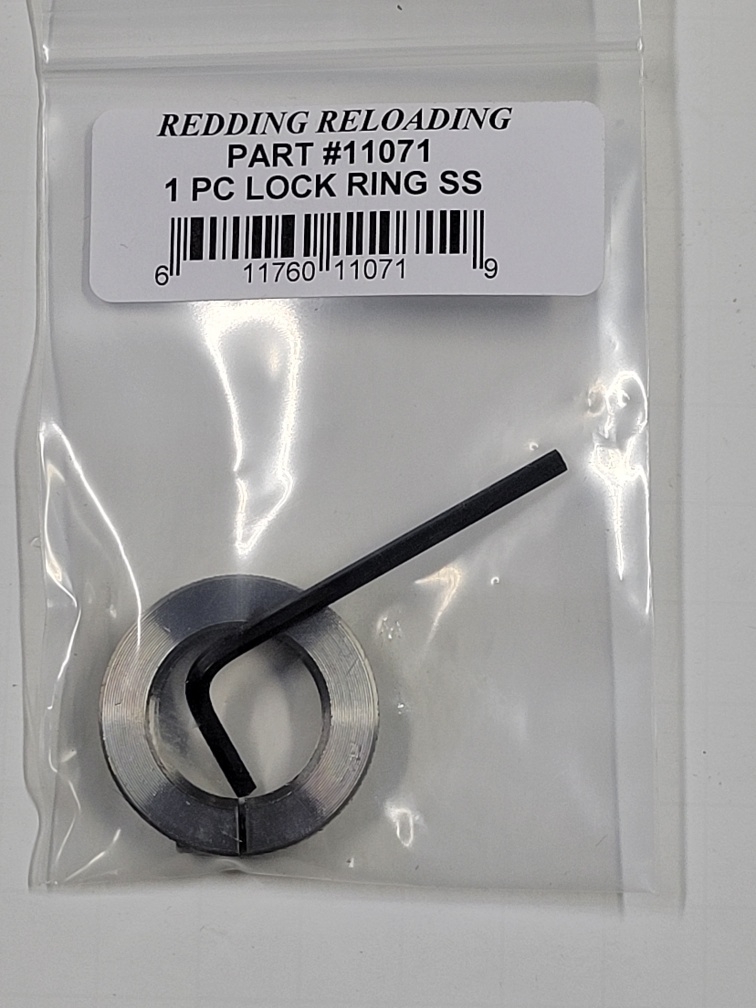 11071 Redding Body Stainless CrossBolt Lock Ring 7/8”14 Forster CoAx