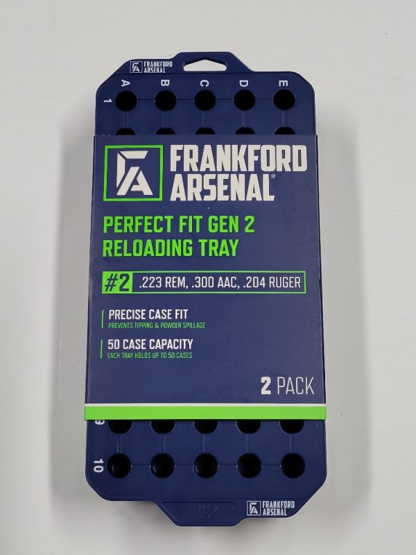 1183635 Frankford Arsenal Perfect Fit Reloading Tray #2 5.56/.223 REM .300 AAC 2/ct