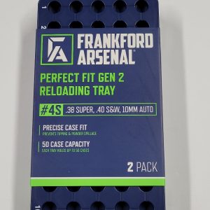 1183639 Frankford Arsenal Perfect Fit Reloading Tray #4S .38 Super .40 S&W 2/ct