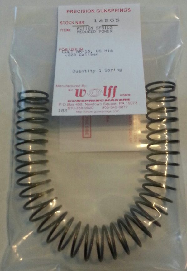 16505 Wolff AR15 Sporter 223 5.56 Buffer RP Spring
