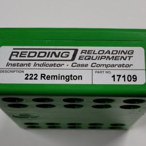 17109 Redding Instant Indicator 222 REMINGTON (no indicator)