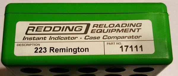 17111 Redding Instant Indicator 223 Remington 5.56(no indicator)
