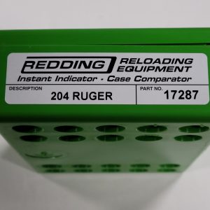17287 Redding Instant Indicator 204 RUGER (no indicator)