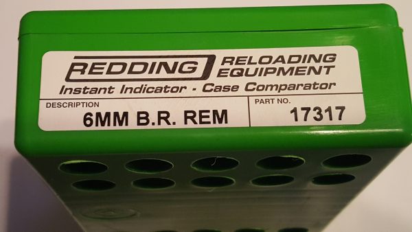 17317 Redding Instant Indicator 6mm BR Remington (no indicator)