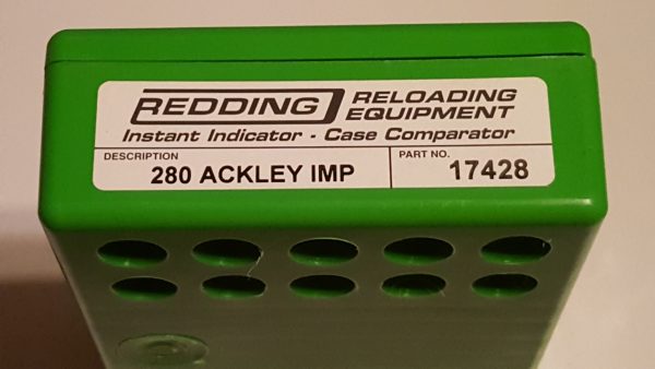 17428 Redding Instant Indicator 280 Ackley Improved (no indicator)