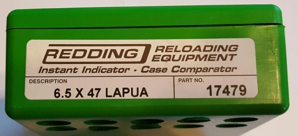 17479 Redding Instant Indicator 6.5 x 47 Lapua (no indicator)