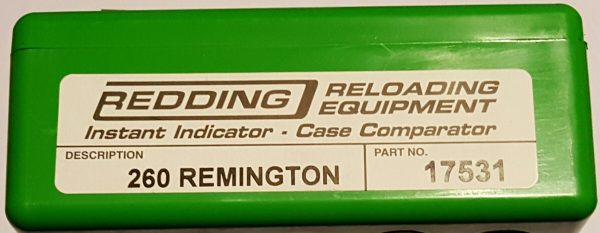 17531 Redding Instant Indicator 260 Remington (no indicator)