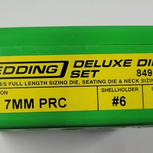 84936 Redding 3-Die Deluxe Die Set 7mm PRC