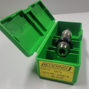 92170 Redding Taper Crimp Seating Die 380 Auto