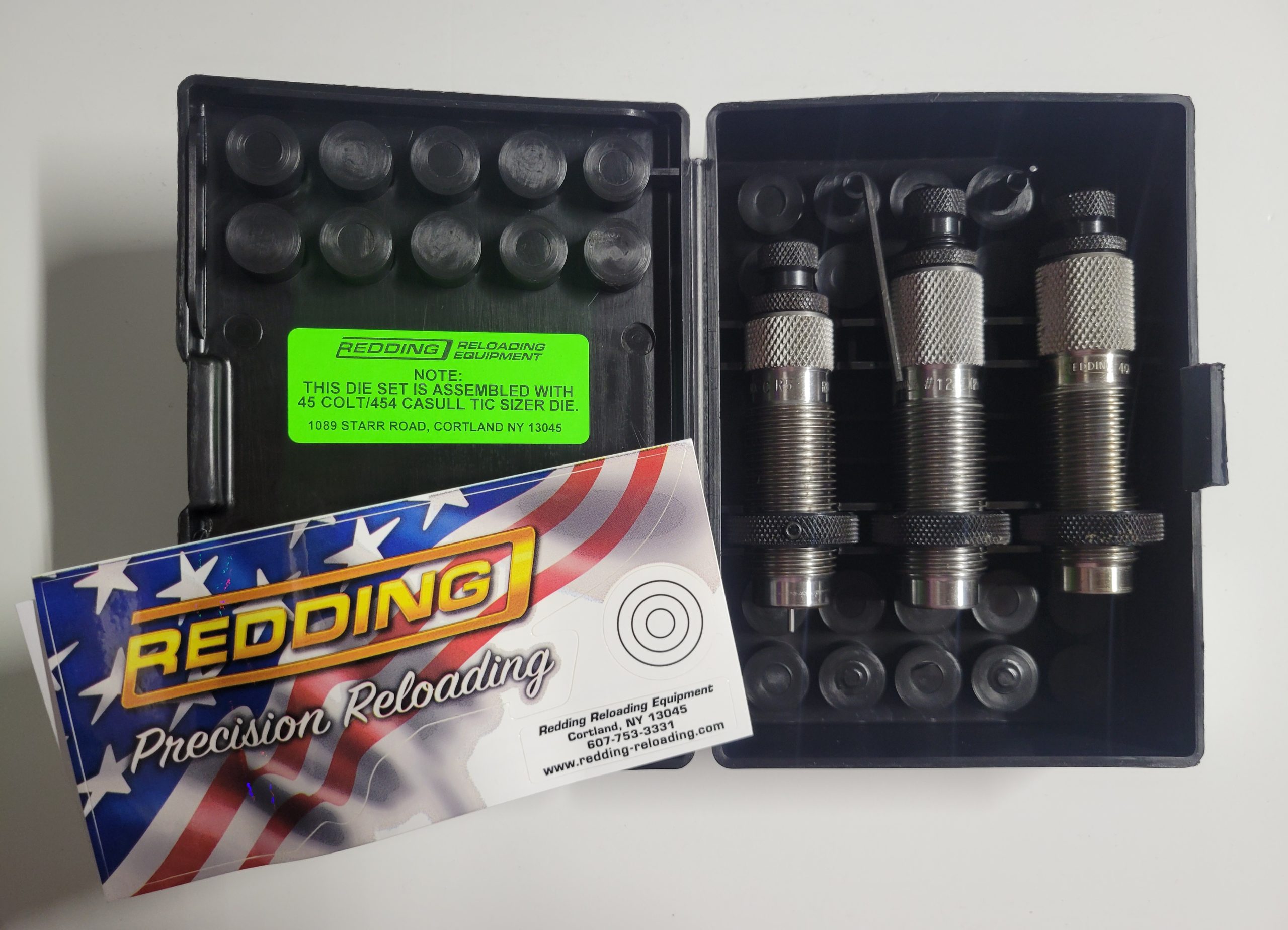 88278 Redding NxGen Carbide 3-Die Set 460 S&W Magnum
